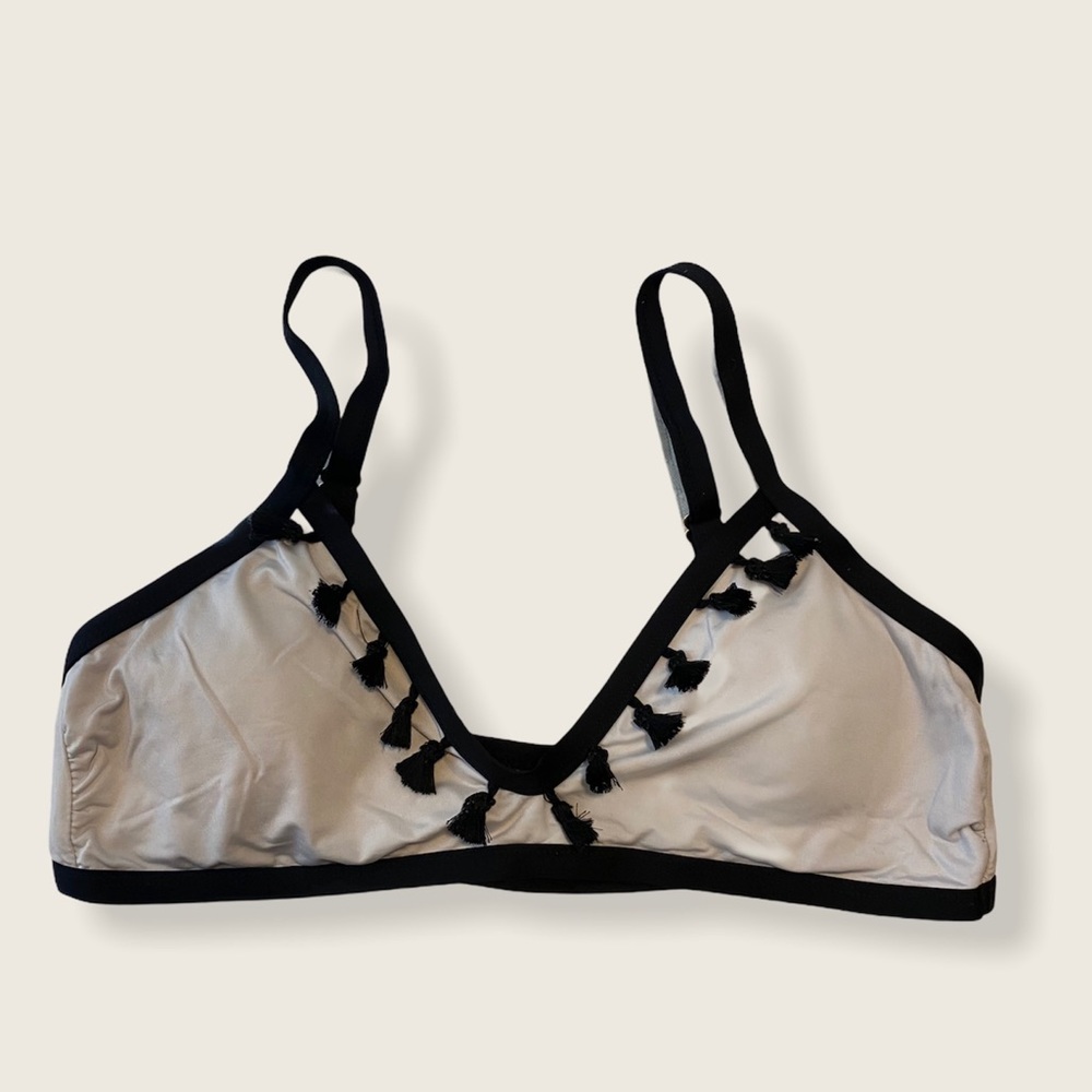 Gianni Bini tassel swim top